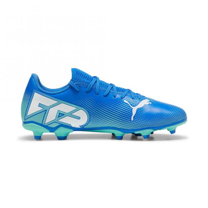 Puma FUTURE 7 PLAY FG/AG Fussballschuh - Hyperlink Blue Mint White