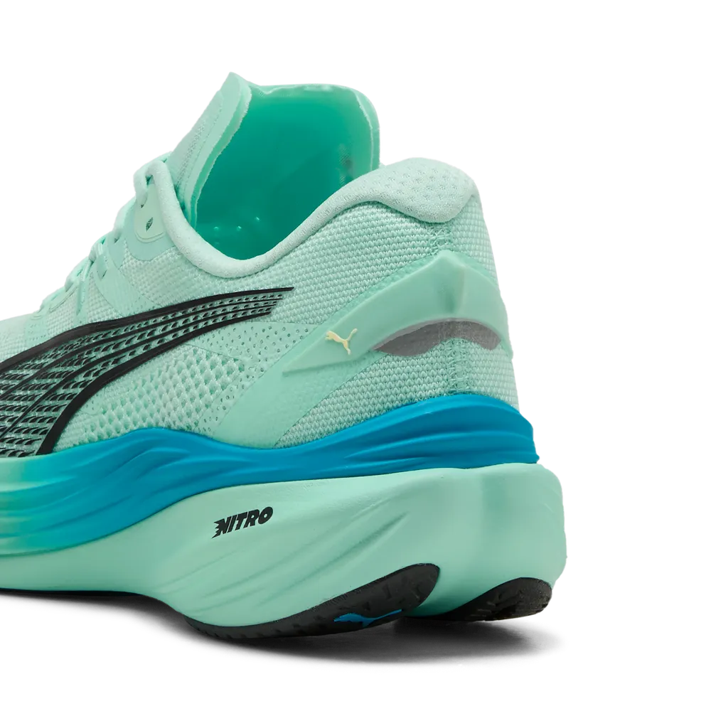 Puma Deviate NITRO™ 3 - Mint Melt/Speed Blue - Laufschuhe für Herren