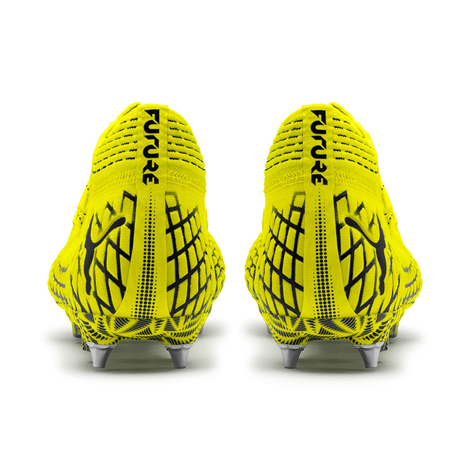 Puma FUTURE 4.1 Netfit Mx SG Stollenschuh Gelb Schwarz Puma FUTURE 4.1 Netfit Mx SG Stollenschuh Gelb Schwarz