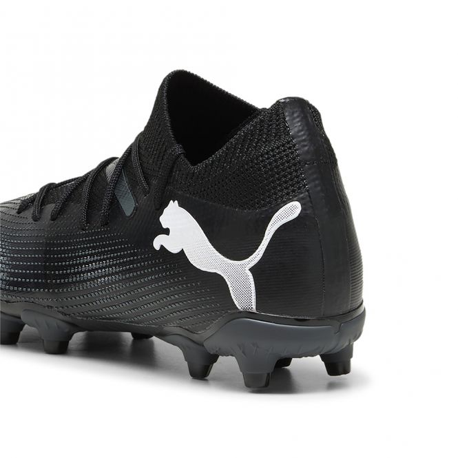 Puma FUTURE 7 MATCH FG/AG JR Fussballschuh - black white Puma FUTURE 7 MATCH FG/AG JR Fussballschuh - black white