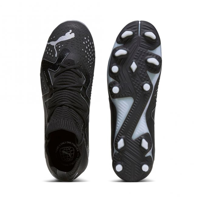 Puma FUTURE PRO FG/AG JR Fussballschuh - black silver Puma FUTURE PRO FG/AG JR Fussballschuh - black silver