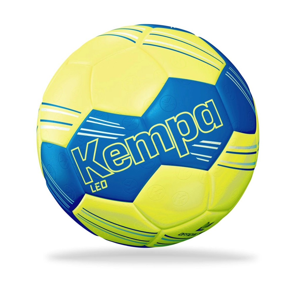 Kempa LEO Training Handball - fluo gelb/blau
