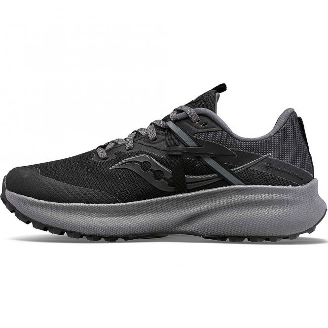 saucony Ride 15 TR GTX Herren Trekking- Laufschuh - BLACK/CHARCOAL saucony Ride 15 TR GTX Herren Trekking- Laufschuh - BLACK/CHARCOAL