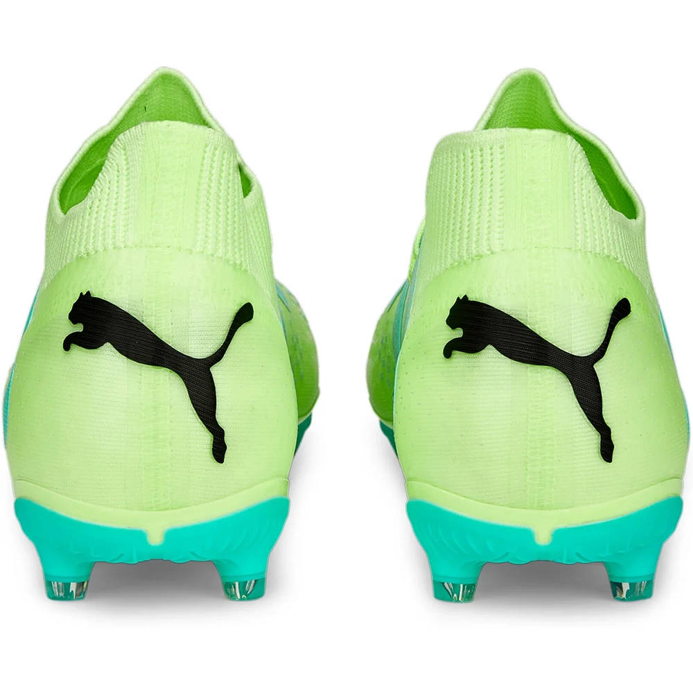 Puma FUTURE MATCH FG/AG Fussballschuh - Yellow/Black Peppermint