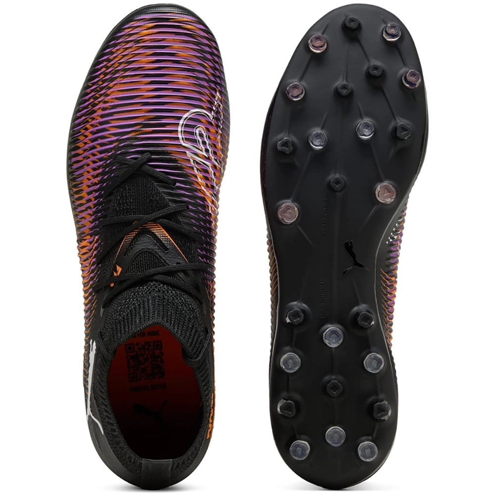 Puma FUTURE 8 MATCH MG Fußballschuhe – Black White/Glowing Red Puma FUTURE 8 MATCH MG Fußballschuhe – Black White/Glowing Red