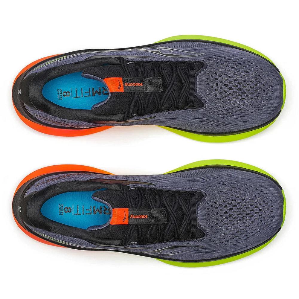 saucony Ride 18 Herren Neutral Laufschuh - Shadow | Vizi saucony Ride 18 Herren Neutral Laufschuh - Shadow | Vizi