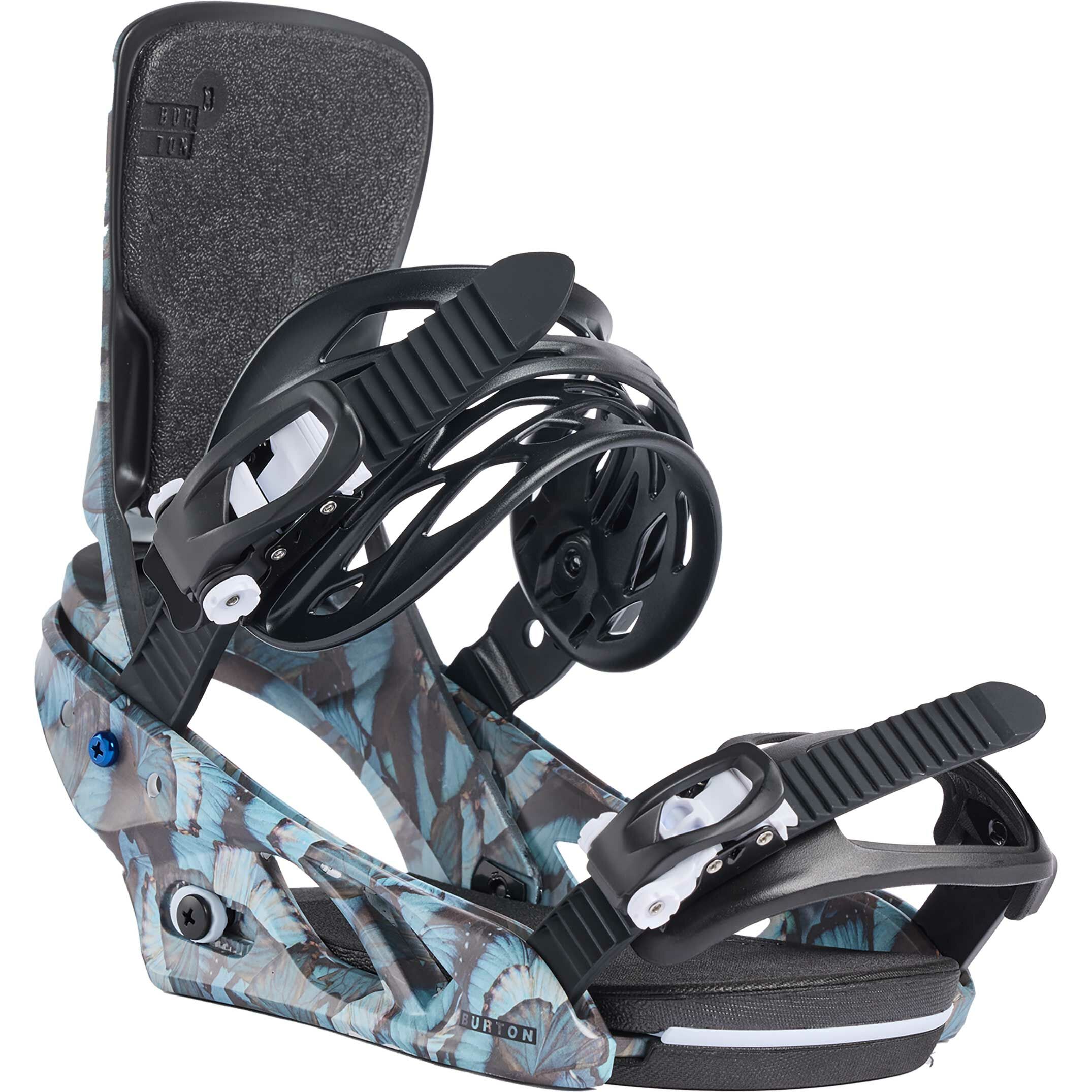 Burton Lexa Re:Flex Damen Snowboardbindung - Blue Butterflies 2025 Burton Lexa Re:Flex Damen Snowboardbindung - Blue Butterflies 2025