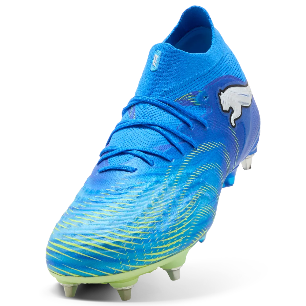 Puma FUTURE 9 ULTIMATE MxSG Fußballschuhe – Ultra Blue / White / Luminous Blue / Black