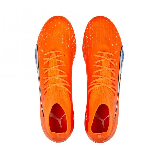 Puma ULTRA PRO FG/AG Fussballschuh - orange weiss blau Puma ULTRA PRO FG/AG Fussballschuh - orange weiss blau