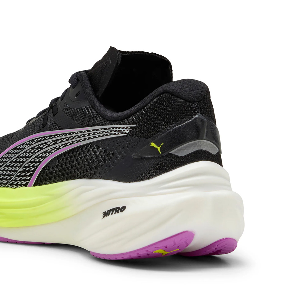 Puma Deviate NITRO 3 Wns - Black-Yellow - Laufschuhe für Damen