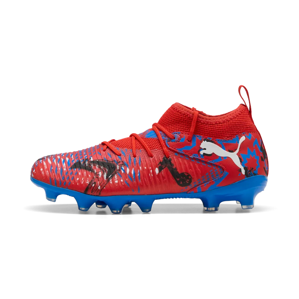Puma FUTURE 8 MATCH PLAYMAKERS FG/AG Jr Fußballschuhe Kinder – Red/Black/Ultra Blue/Pink Puma FUTURE 8 MATCH PLAYMAKERS FG/AG Jr Fußballschuhe Kinder – Red/Black/Ultra Blue/Pink