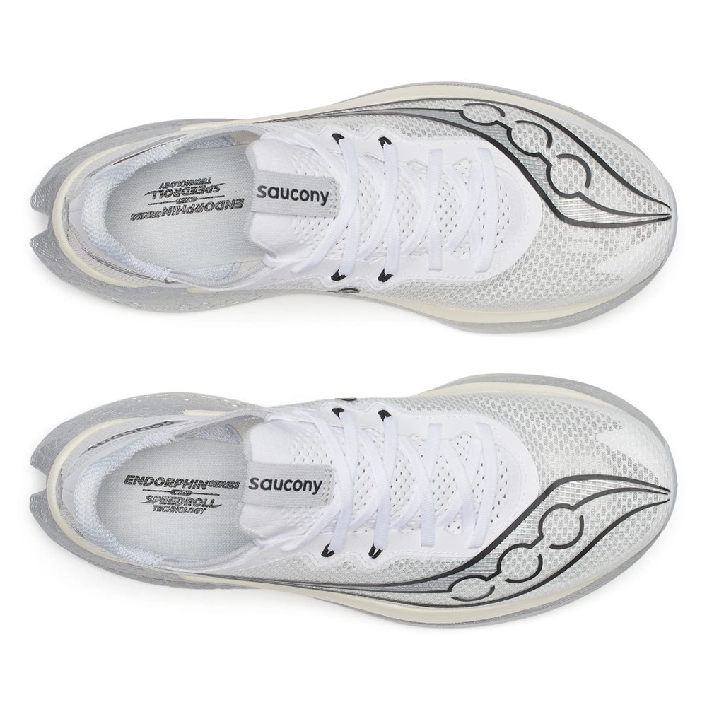 Saucony Endorphin Pro 5 Herren Neutral-Laufschuh – White | Black