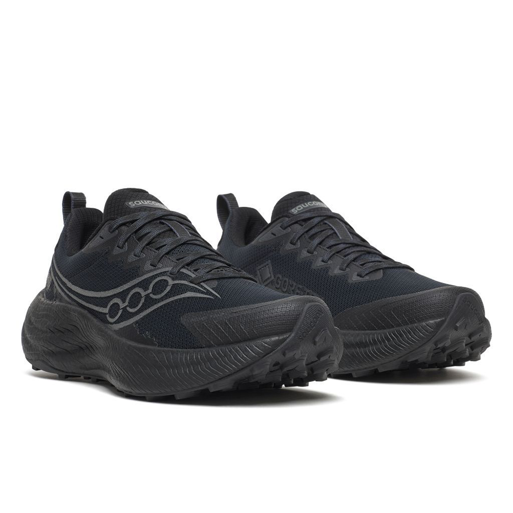 Saucony RIDE TR3 GTX Damen Trailrunningschuh – Triple Black