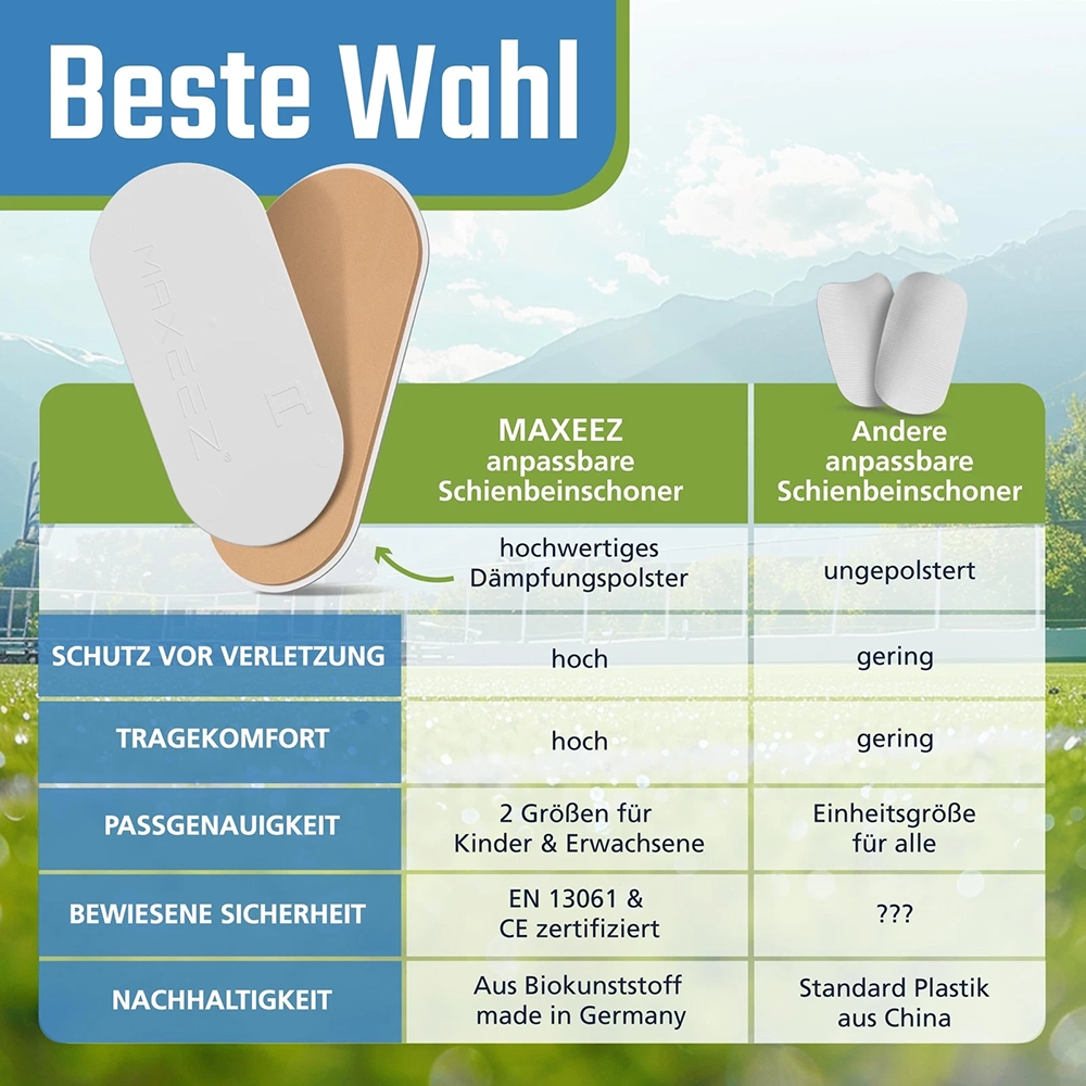MAXEEZ Individuell anpassbare Schienbeinschoner