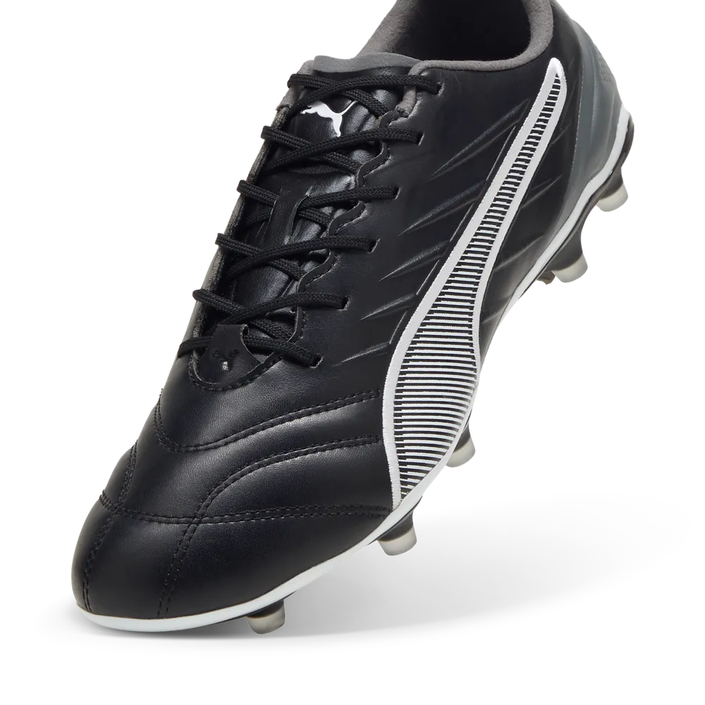Puma KING PRO FG/AG Fußballschuhe – Black / White / Cool Dark Gray