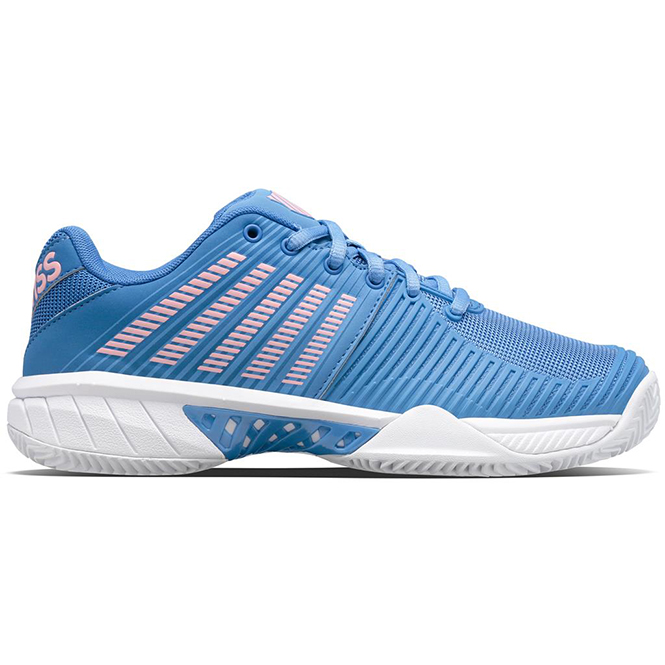 K-SWISS Express Light 2 HB Damen Tennisschuh - blau/weiß/rosa
