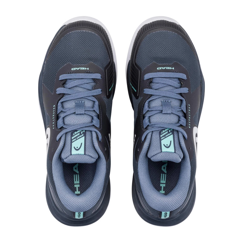 HEAD Sprint 4.0 Carpet Kinder Tennisschuh - black/blue/teal