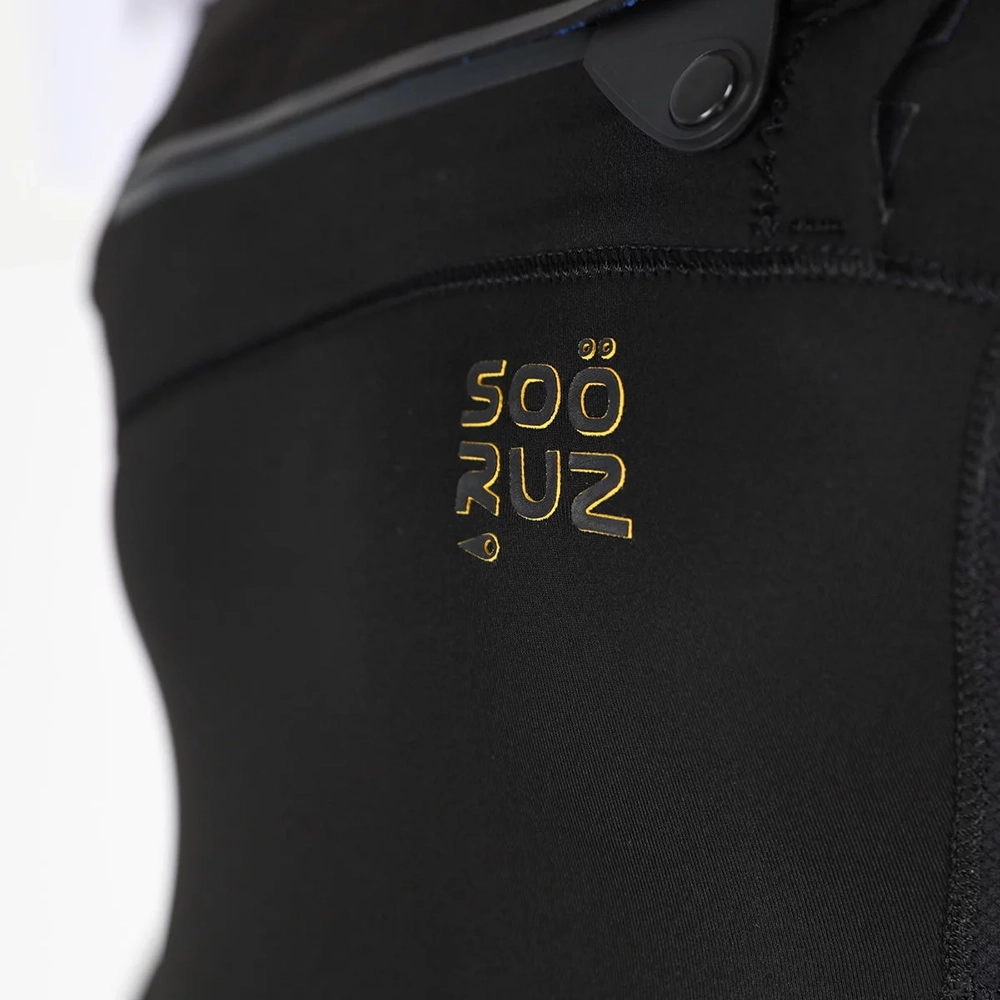 Soöruz Shorty Neoprenanzug 2/2 FIGHTER Front-Zip für Herren – Black