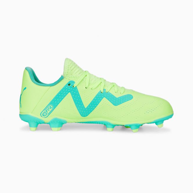 Puma FUTURE PLAY FG/AG Jr Fussballschuh - Fast Yellow Black-Electric Peppermint Puma FUTURE PLAY FG/AG Jr Fussballschuh - Fast Yellow Black-Electric Peppermint