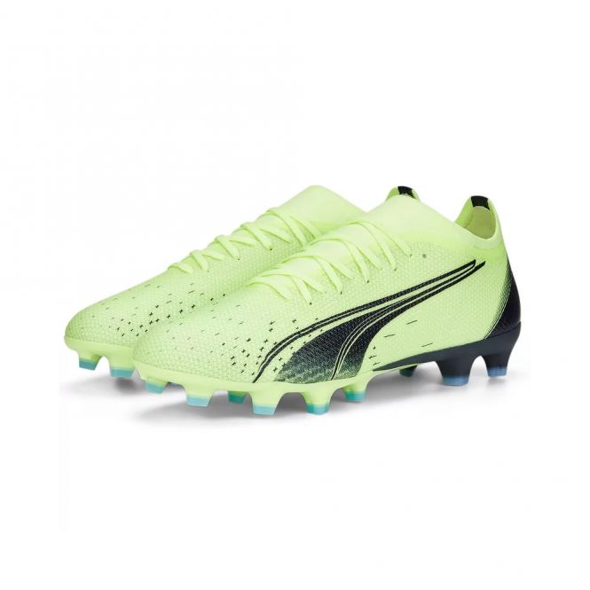 Puma ULTRA MATCH FG/AG Fussballschuh - fizzy light parisian night blue glimmer Puma ULTRA MATCH FG/AG Fussballschuh - fizzy light parisian night blue glimmer