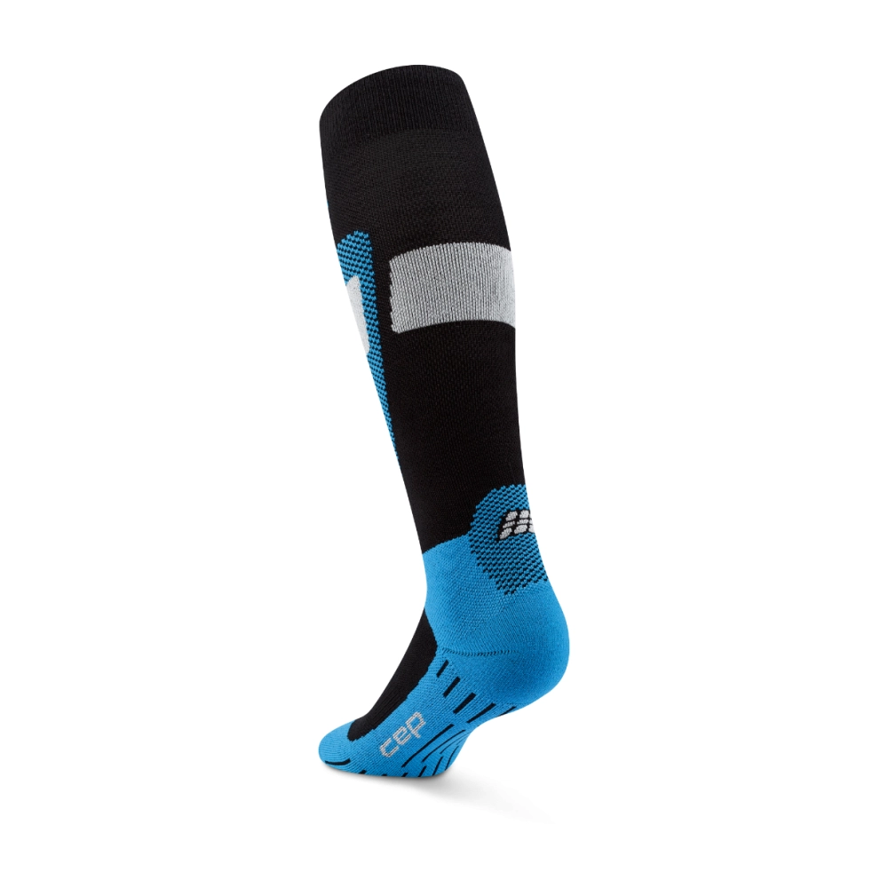 CEP Merino Tall 3.0 Herren Skisocken - black/blue