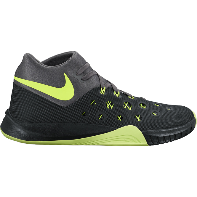 Nike Zoom Hyperquickness Schwarz-Grün Nike Zoom Hyperquickness Schwarz-Grün