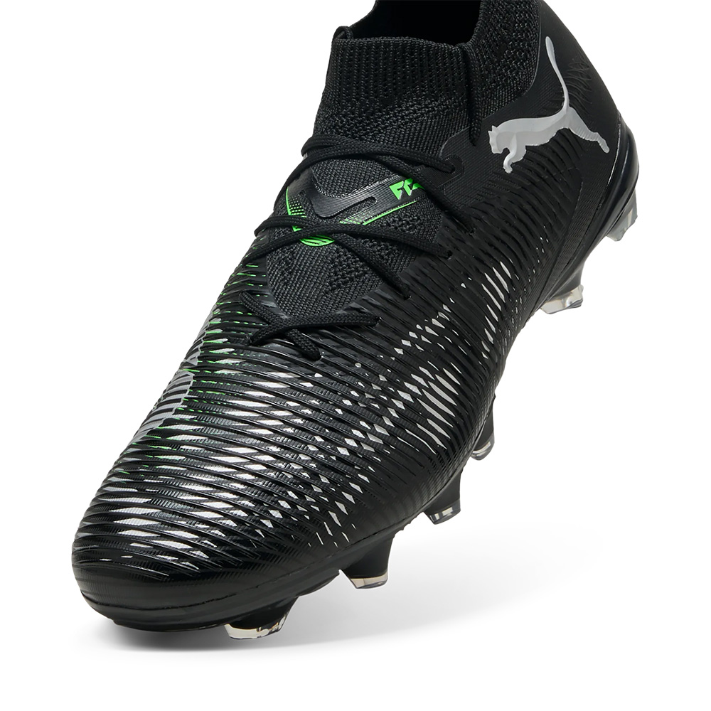 Puma FUTURE 8 MATCH FG/AG Fussballschuh - Black / Green Puma FUTURE 8 MATCH FG/AG Fussballschuh - Black / Green