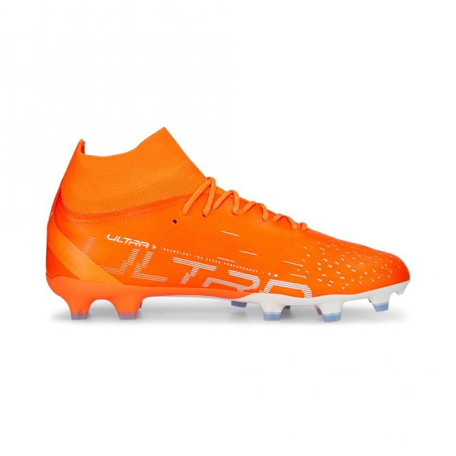 Puma ULTRA PRO FG/AG Fussballschuh - orange weiss blau Puma ULTRA PRO FG/AG Fussballschuh - orange weiss blau
