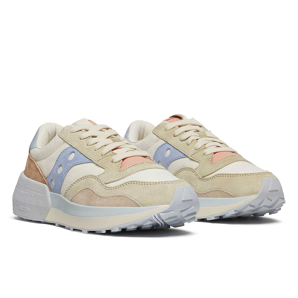 Saucony Jazz NXT Premium Damen Sneaker - Vanilla | Sky