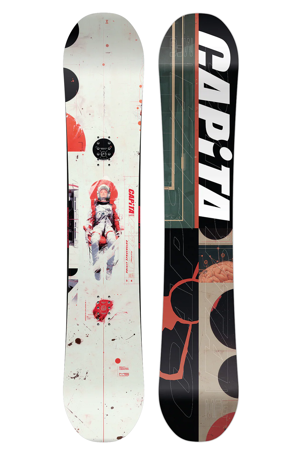 CAPiTA Outerspace Living All- Mountain Freestyle Snowboard 2026
