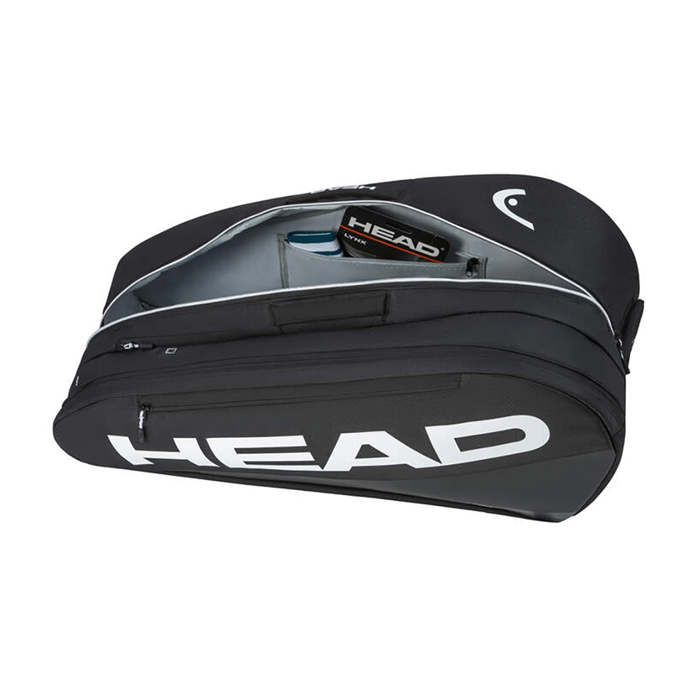 HEAD Tour Racquet Bag L BK - Tennistasche für 9 Schläger HEAD Tour Racquet Bag L BK - Tennistasche für 9 Schläger