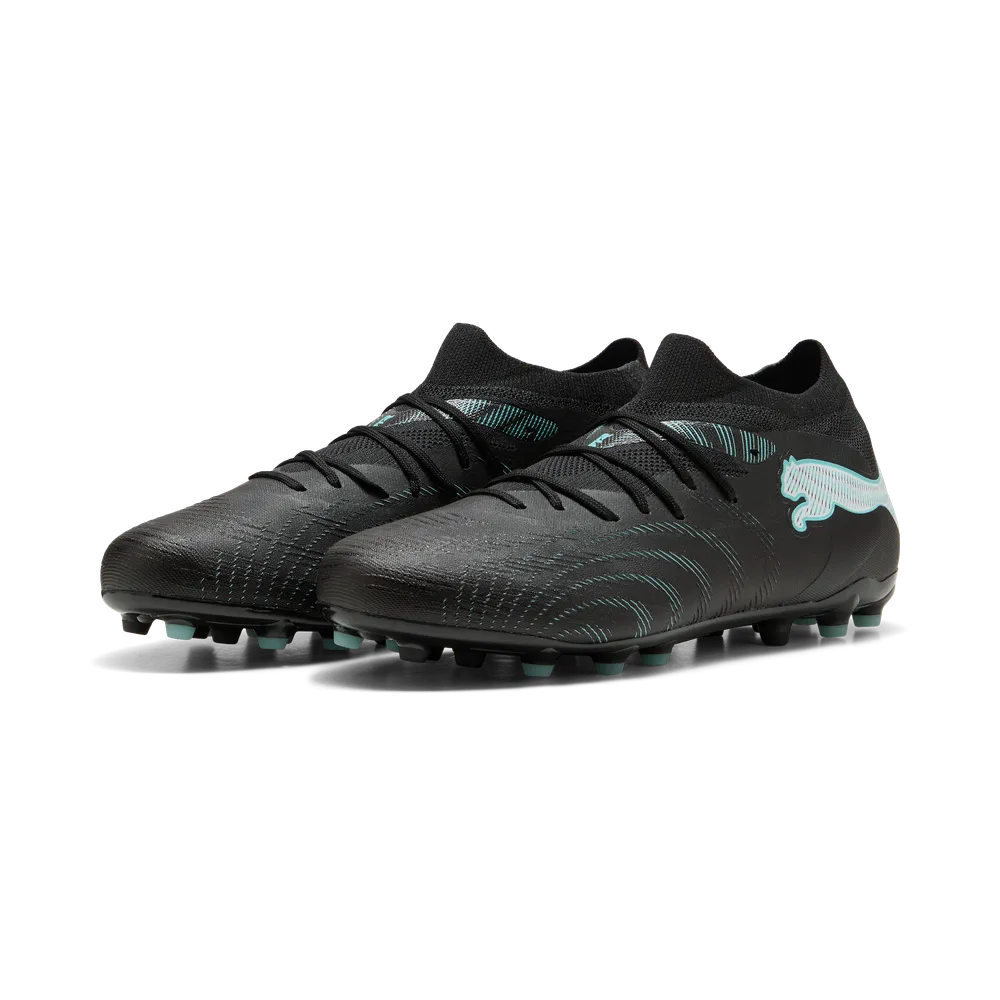 Puma FUTURE 9 MATCH MG Fußballschuhe – Black Intense / Mint / White Puma FUTURE 9 MATCH MG Fußballschuhe – Black Intense / Mint / White