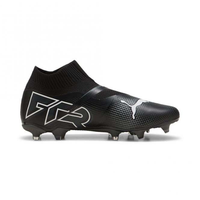 Puma FUTURE 7 MATCH+ LL FG/AG Fussballschuh - black white Puma FUTURE 7 MATCH+ LL FG/AG Fussballschuh - black white