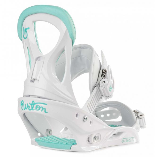 Burton Stiletto Re:Flex Damen Snowboardbindung - White Blanc Burton Stiletto Re:Flex Damen Snowboardbindung - White Blanc