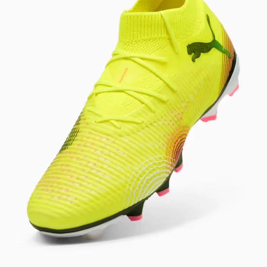 Puma FUTURE 8 PRO FG/AG Fußballschuhe Unisex – Yellow Alert