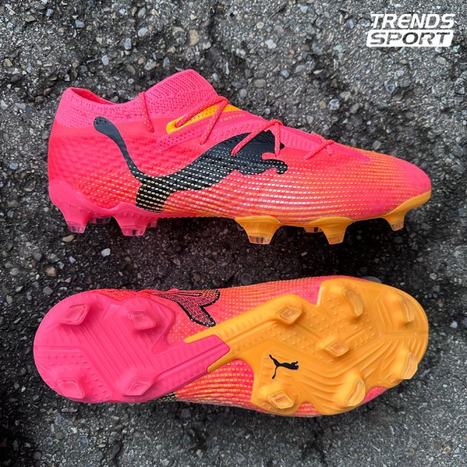 Puma FUTURE 7 ULTIMATE LOW FG/AG Fussballschuh - Sunset Glow/Black Sun Stream Puma FUTURE 7 ULTIMATE LOW FG/AG Fussballschuh - Sunset Glow/Black Sun Stream