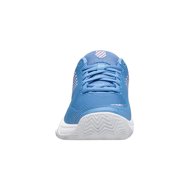 K-SWISS Hypercourt Express 2 HB Damen Tennisschuh - blau weiß pink K-SWISS Hypercourt Express 2 HB Damen Tennisschuh - blau weiß pink