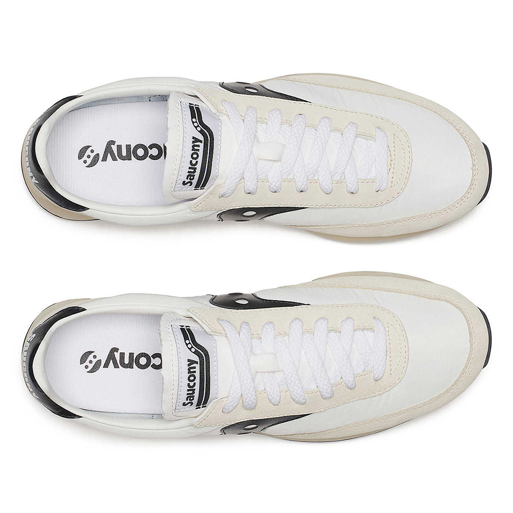 Saucony Trainer 80 Unisex Sneaker - Classic | White | Black