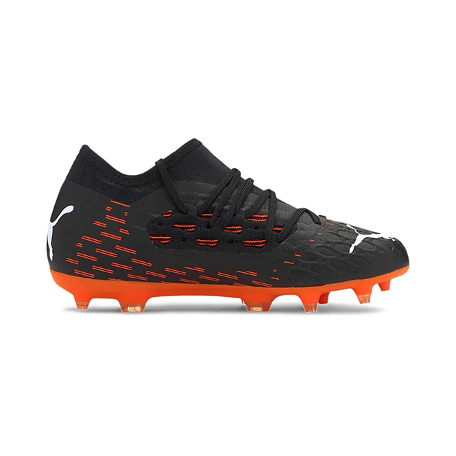 Puma FUTURE 6.3 NETFIT FG/AG Jr. Fussballschuh schwarz