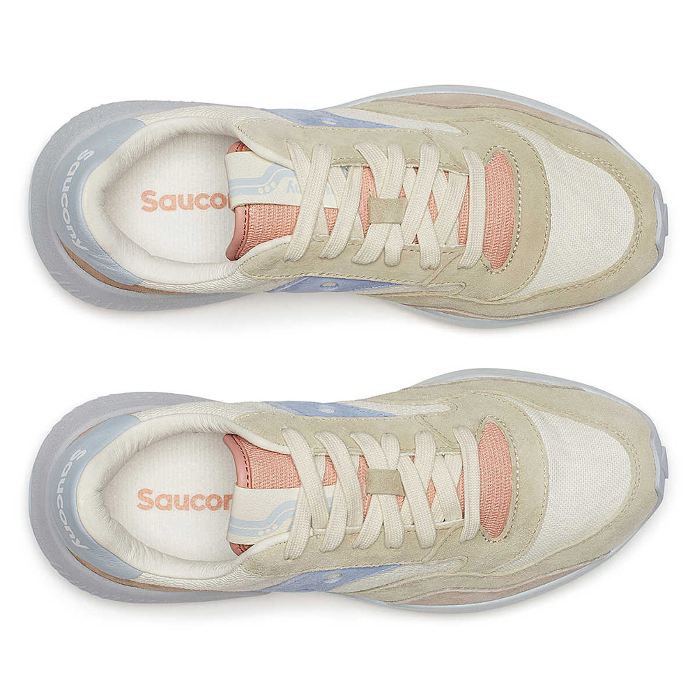 Saucony Jazz NXT Premium Damen Sneaker - Vanilla | Sky