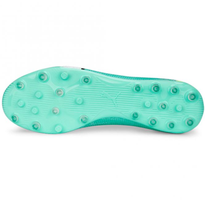 Puma ULTRA MATCH MG Kunstrasenschuh - peppermint white yellow Puma ULTRA MATCH MG Kunstrasenschuh - peppermint white yellow