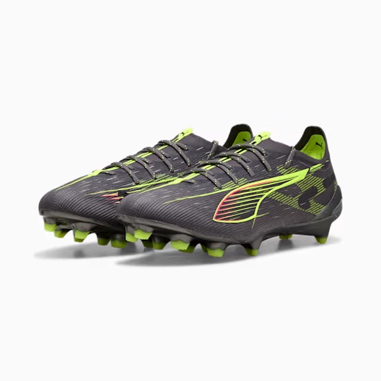Puma ULTRA 5 ULTIMATE FG Fußballschuhe Unisex – Silver / Yellow