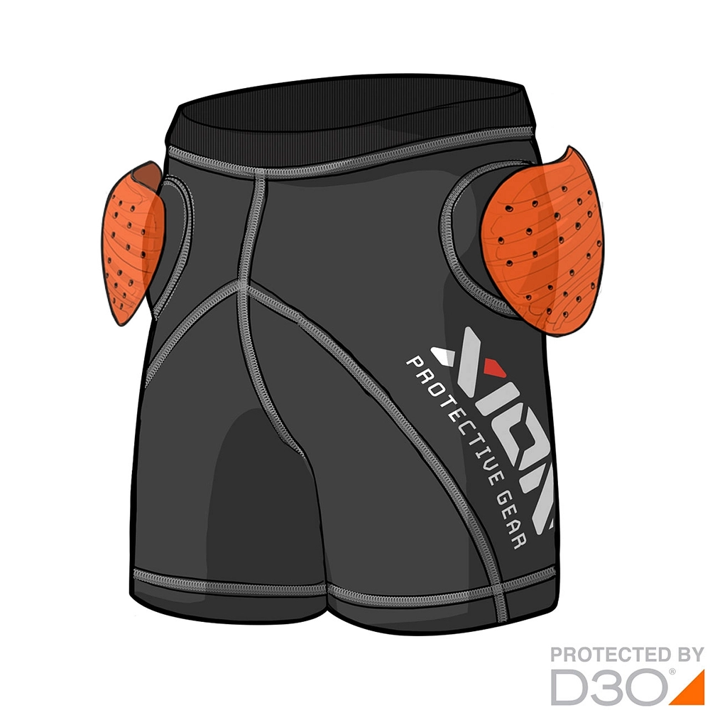 XION Shorts Freeride-Evo Herren Hüft- & Steißbeinprotektor XION Shorts Freeride-Evo Herren Hüft- & Steißbeinprotektor