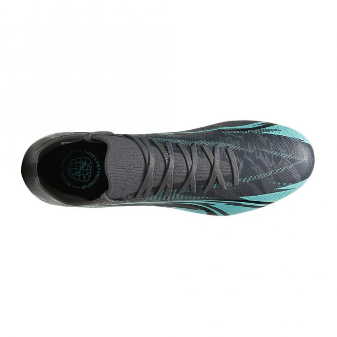 Puma ULTRA MATCH RUSH FG/AG Fussballschuh - grau/blau Puma ULTRA MATCH RUSH FG/AG Fussballschuh - grau/blau