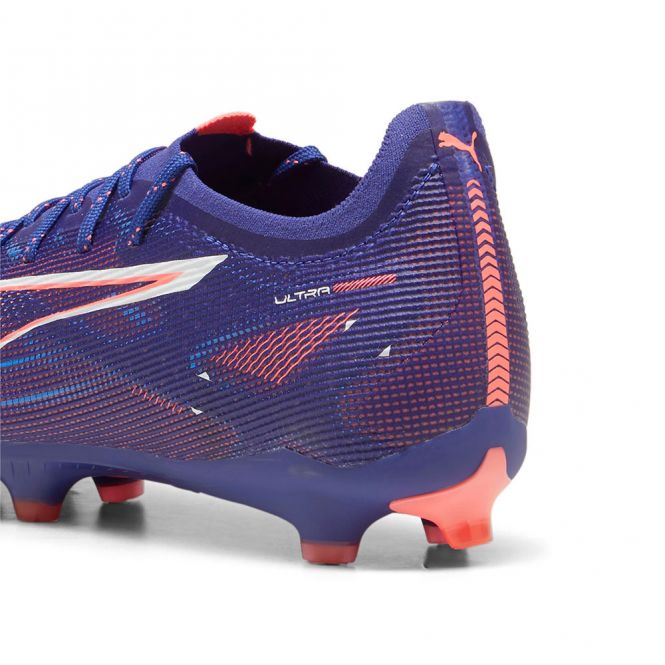Puma ULTRA 5 PRO FG/AG Fussballschuh - Lapis Lazuli/White Sunset Glow