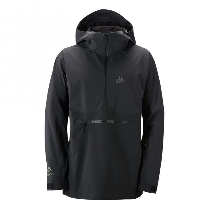 Jones MTN Surf Ski-/ Snowboardjacke Herren Anorak - black 2023 Jones MTN Surf Ski-/ Snowboardjacke Herren Anorak - black 2023
