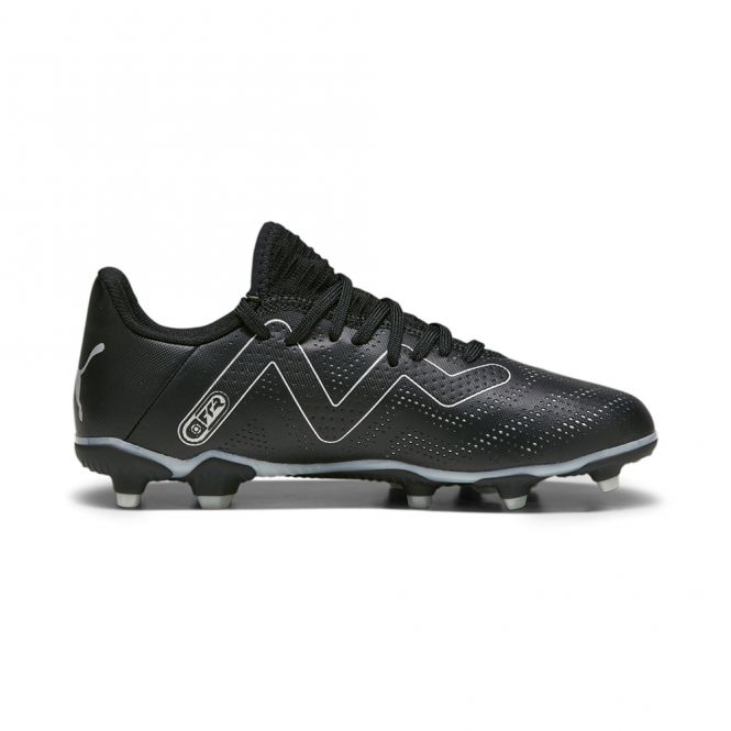 Puma FUTURE PLAY FG/AG JR Fussballschuh - black silver