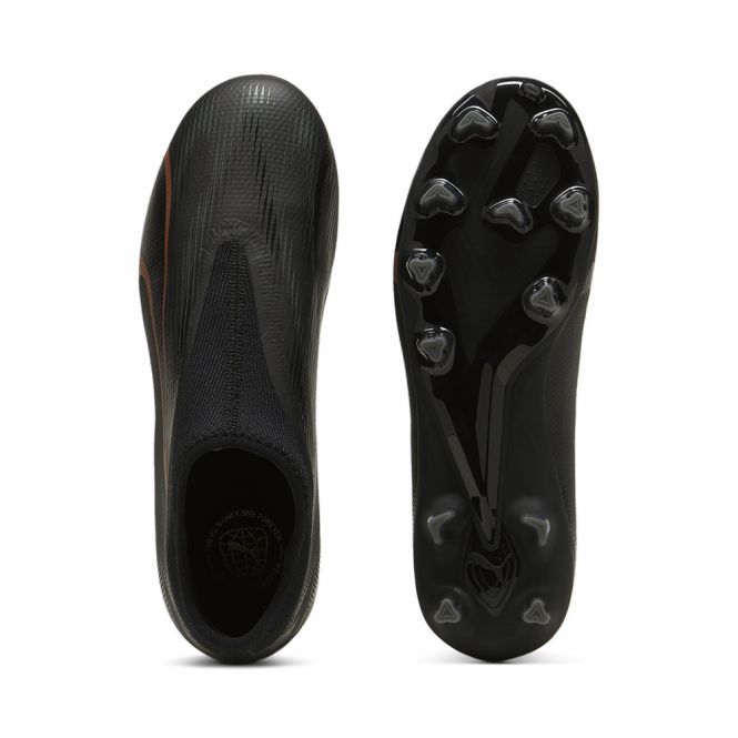 Puma ULTRA MATCH LL FG/AG JR Fussballschuh - black copper rose Puma ULTRA MATCH LL FG/AG JR Fussballschuh - black copper rose