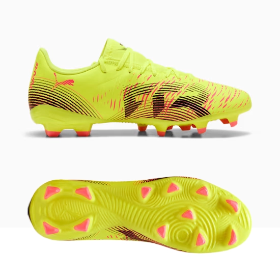 Puma FUTURE 8 PLAY FG/AG Fußballschuhe Unisex - Yellow Alert