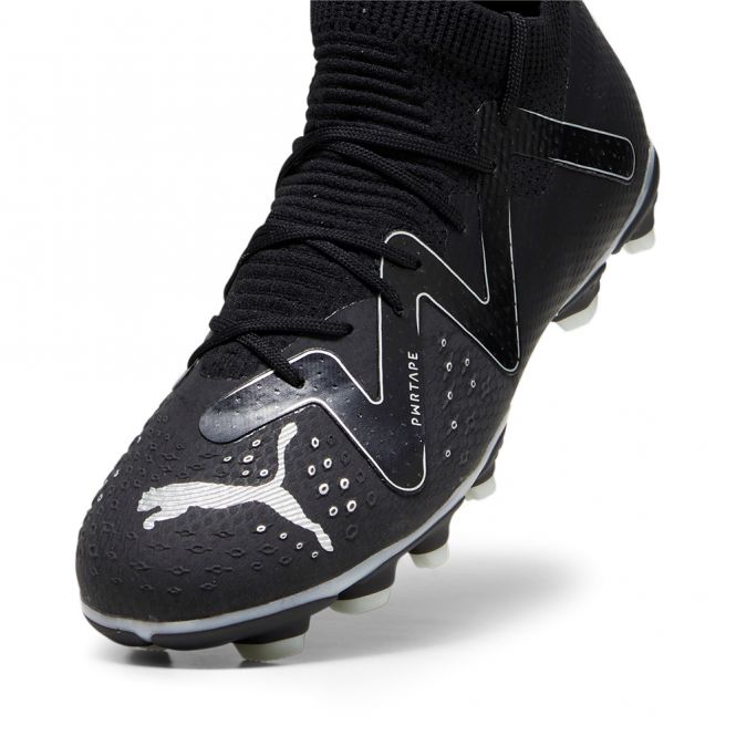 Puma FUTURE PRO FG/AG JR Fussballschuh - black silver Puma FUTURE PRO FG/AG JR Fussballschuh - black silver